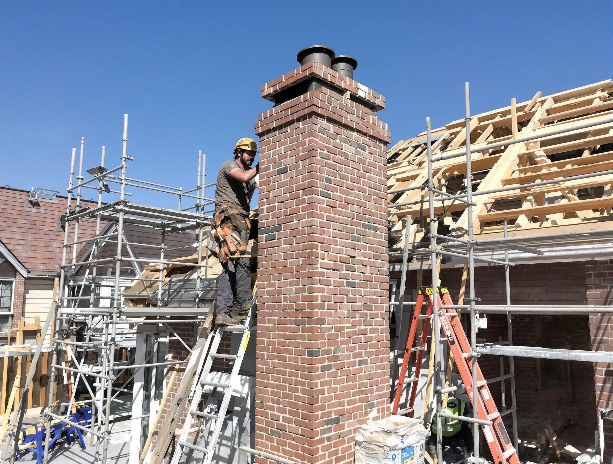 New chimney installation completed by Mapleton Chimney Sweep in Mapleton, UT