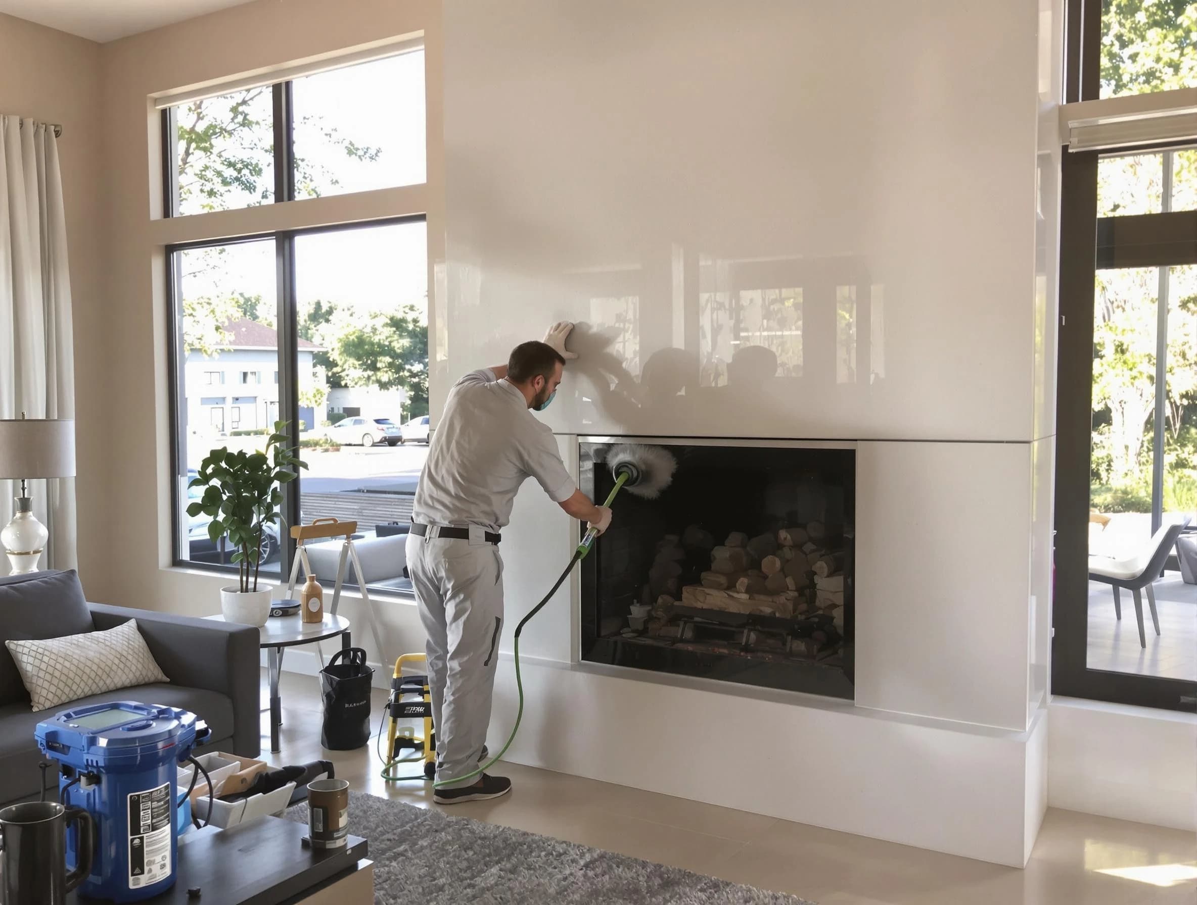 Mapleton Chimney Sweep performing thorough soot removal in Mapleton, UT