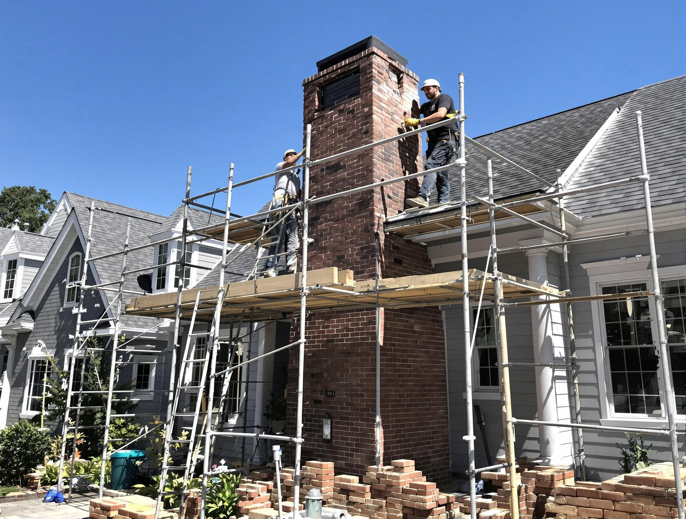 Chimney Rebuilding in Mapleton