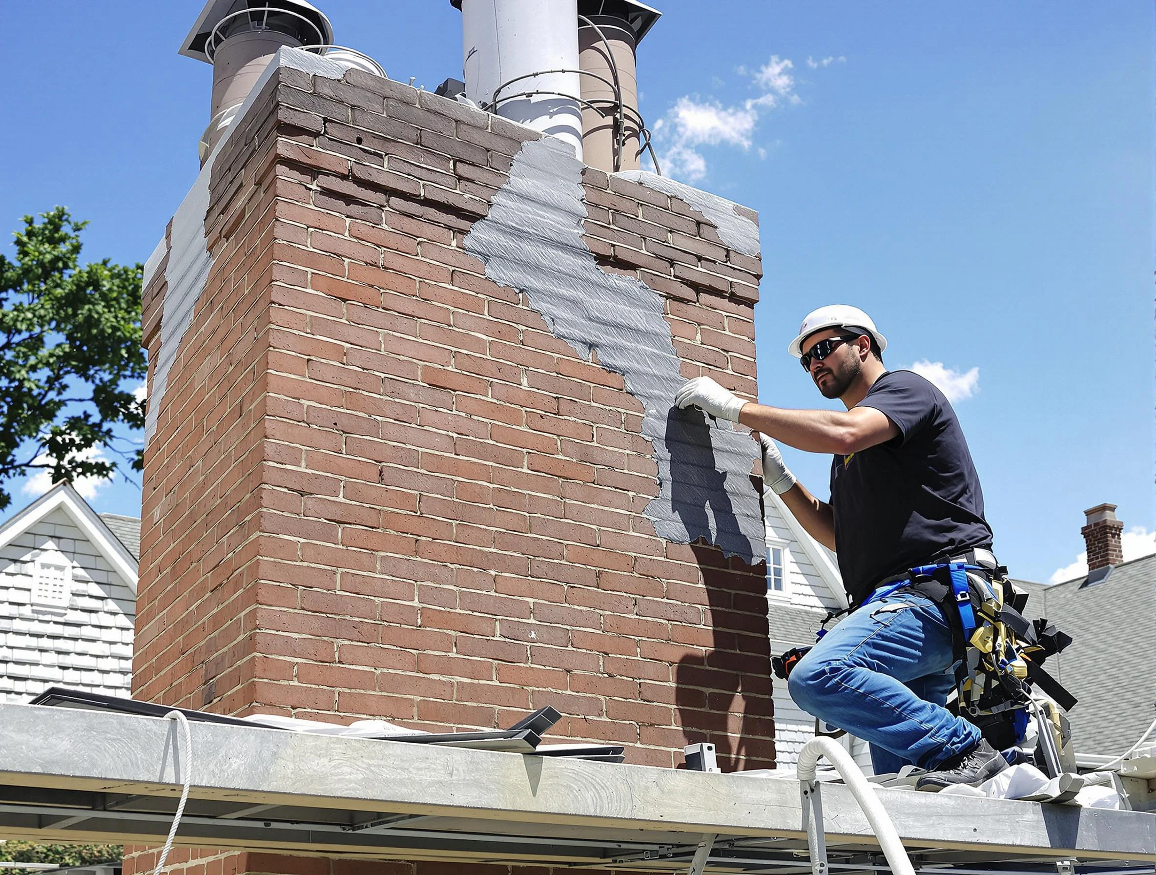 Chimney Restoration in Mapleton