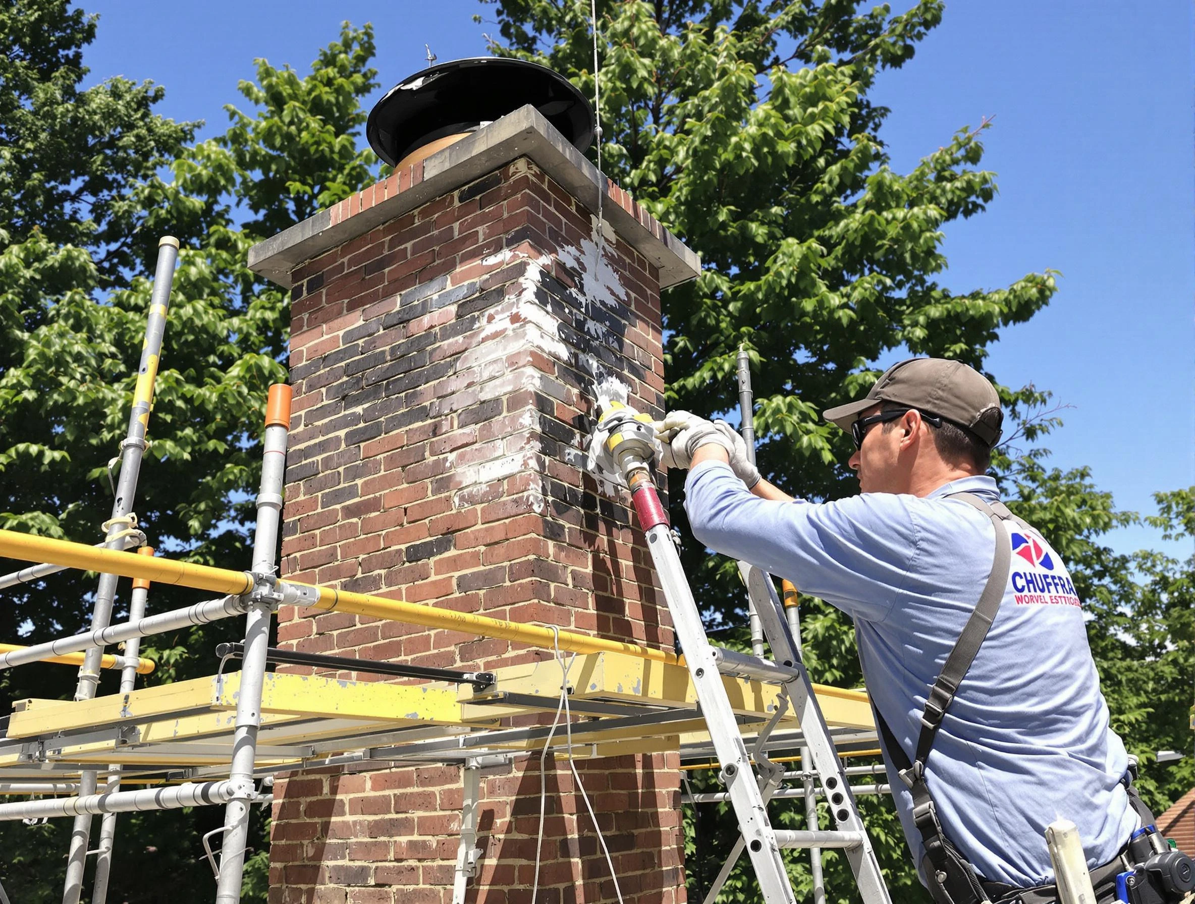 Structural chimney repair by Mapleton Chimney Sweep in Mapleton, UT